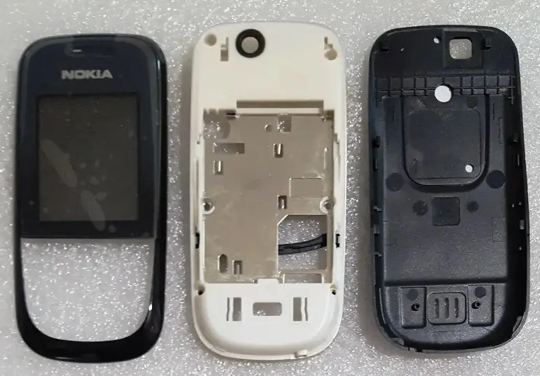 Корпус Nokia 2680 Full black-silver