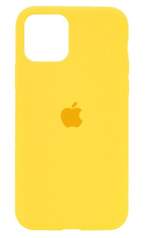 Силіконовий чохол "Original Silicone Case" Iphone 11 Pro Max жовтий, фото 1