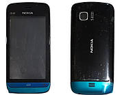 Корпус Nokia C5-03 black-blue