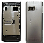 Корпус для Nokia X6-00 silver