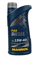 MANNOL DIESEL 15w40 CG-4/CF-4/CF/SJ 1л