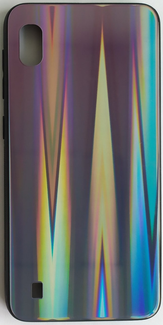 Силіконовий чохол "Скляний Shine Gradient" Samsung A105/A10 (Violet Barca) №8, фото 1