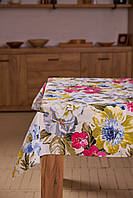 Скатерть "Цветочный Сад" тефлоновая с принтом