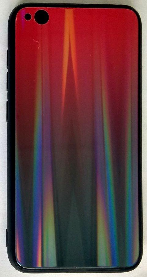 Силіконовий чохол "Скляний Shine Gradient" Xiaomi Redmi GO (Ruby red) #16, фото 1