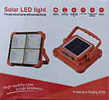 Потужний ліхтар-прожектор із сонячною панеллю Solar SL-D8 12000 mAh 4 режими IP66, фото 10