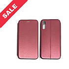 Чохол-книжка ''Classy Level'' для Huawei Enjoy 10E бордовий