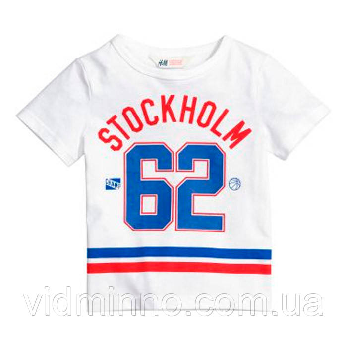 Футболка H&M на хлопчика 4-6 років - р.110-116