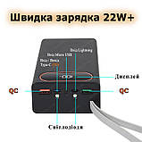 Поліпшений Корпус Повербанк 22W, 12*18650 Type C QC2.0 QC3.0 PD2.0 PD3.0 BC1.2 FCP AFC SCP MTK PE powerbank, фото 4