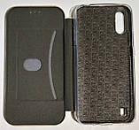 Чохол-книжка "Classy Level" для Samsung A01/A015 золотий, фото 3