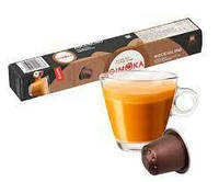 Кофе в капсулах GIMOKA 10шт NOCCIOLINO NESPRESSO джимока