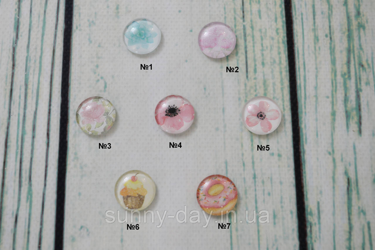 Магнітна гольниця (неодимова/феритова) круг 20мм серія "Ніжність", фото 1