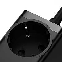 Блок живлення мережевий зарядний пристрій Baseus GaN3 Pro Desktop Powerstrip 100W (2xType-C + 2xUSB + AC(EU)), фото 7