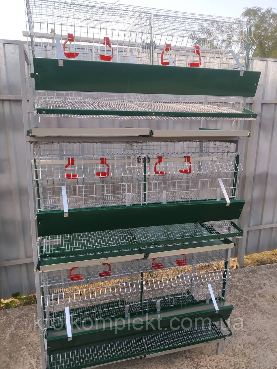 Клетка для курей несушек (БК -3). от производителя КРОЛЬКОМПЛЕКТ ...