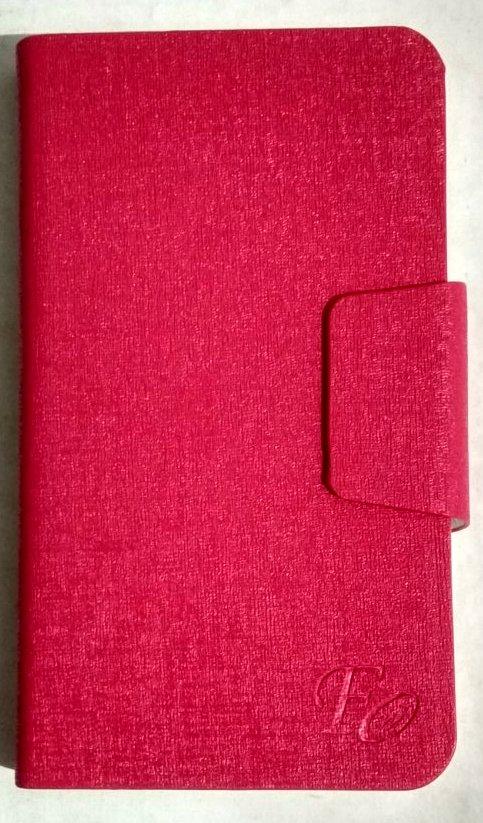 Універсальний чохол книжка з наклейкою 5,5' Red, фото 1