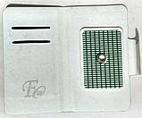 Універсальний чохол книжка з наклейкою 5,5' White, фото 3