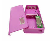 Корпус для Power Bank на 5 Акб 18650 (з дисплеєм) Rose