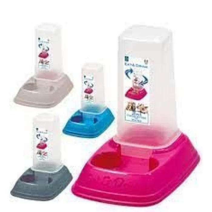 Georplast (Георпласт) Eat&Drink — Миска з дозатором для корму або води 0,7 л, 20x13,5x19 см