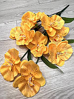 Букет штучної орхідеї ( 50 см , 10 квіток на гілці ), фото 2