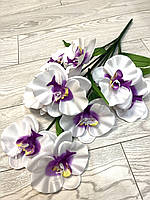 Букет штучної орхідеї ( 50 см , 10 квіток на гілці ), фото 8