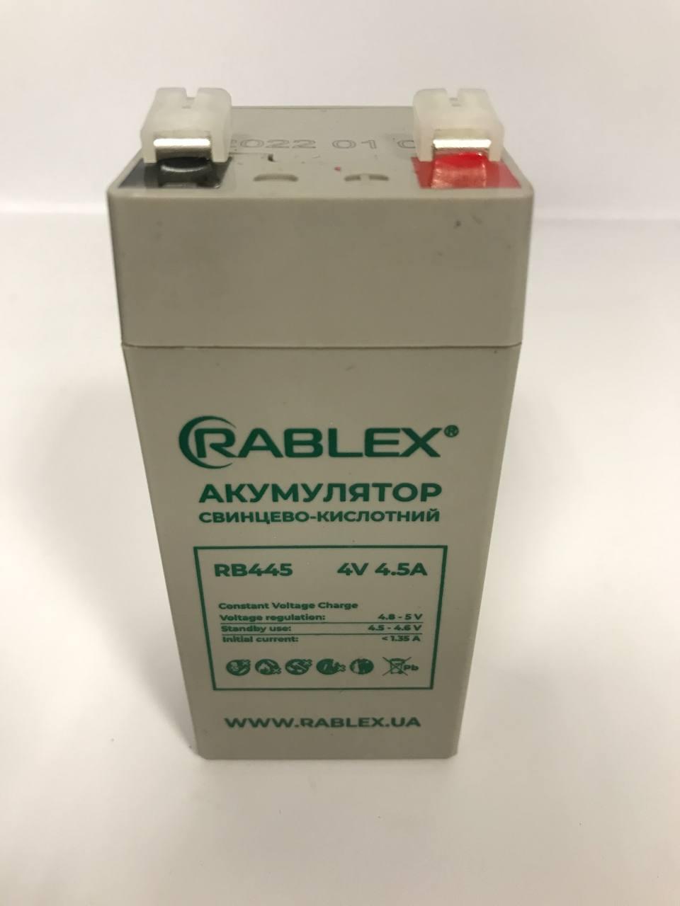 Акумулятор 4v 4.5a Rablex