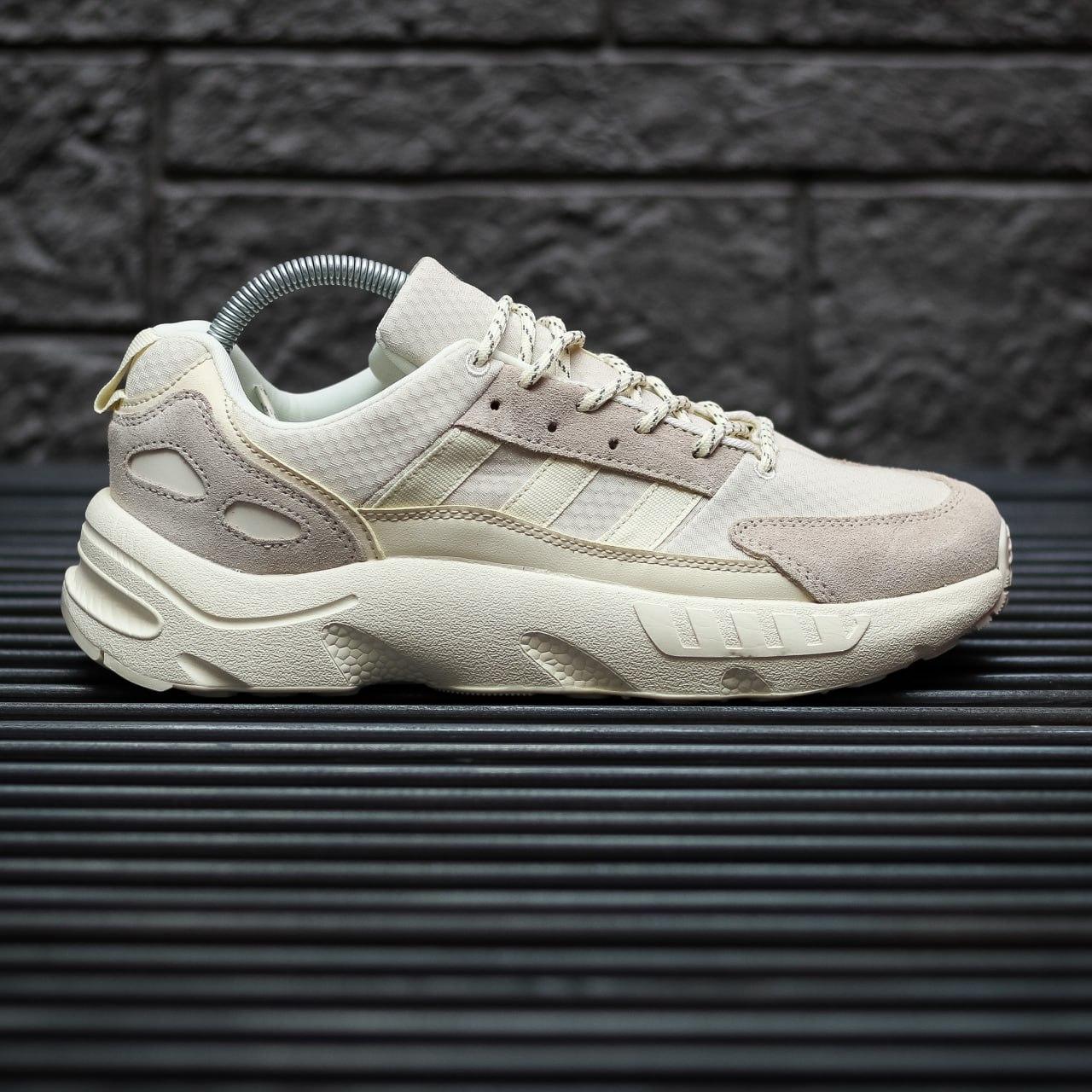 Кросівки чоловічі бежеві Adidas ZX 22 Boost Beige (10998)