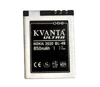 Аккумуляторная батарея Kvanta Ultra для Nokia BL-4B (6111/7370) 850 mAh