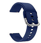 Ремінець для Garmin Vivo Active 3 Misuc / Forerunner 245 20mm Dark Blue