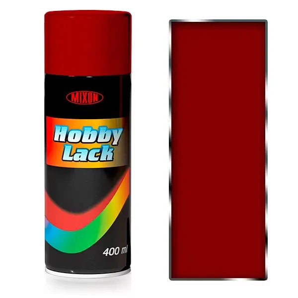 Аерозольна фарба MIXON HOBBY LACK 400ml вишнева 612, фото 1