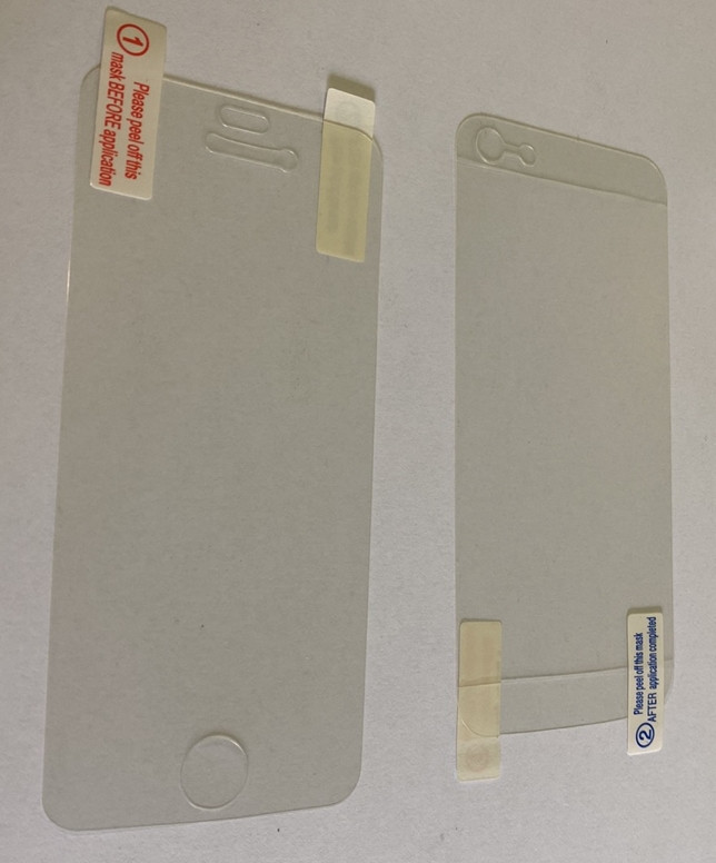 Плівка на дисплей "VIVZ AND KAQIS" iphone 5G 2 СТОРОНИ ГЛЯНС