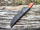 Ніж фінка з дамаської сталі s-124-1, фото 2