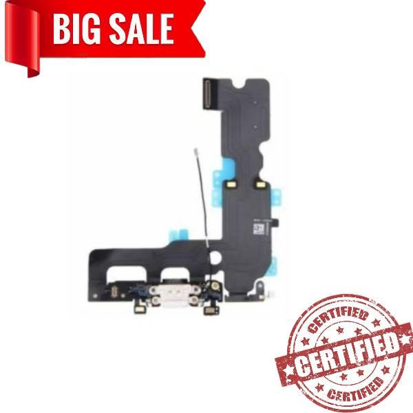 Flat cable iPhone 7 with charge connector white, фото 1