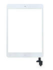Тачскрин  для Apple  iPad mini/ mini 2 белый с микросхемой и кнопкой Home