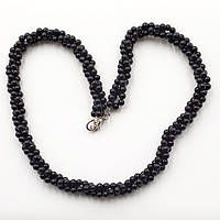 Буси Плетені три Нитки Чорний 47 см