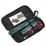 Кабельний тестер MS6812 з детектором прихованого проведення, фото 4