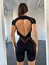 Комбінезон жіночий спортивний - чорний, фото 3