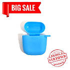 Чохол для AirPods (SLIM+CARBINE) Blue