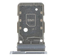 Sim card Holder Samsung G991 Galaxy S21 5G phantom white Dual Sim