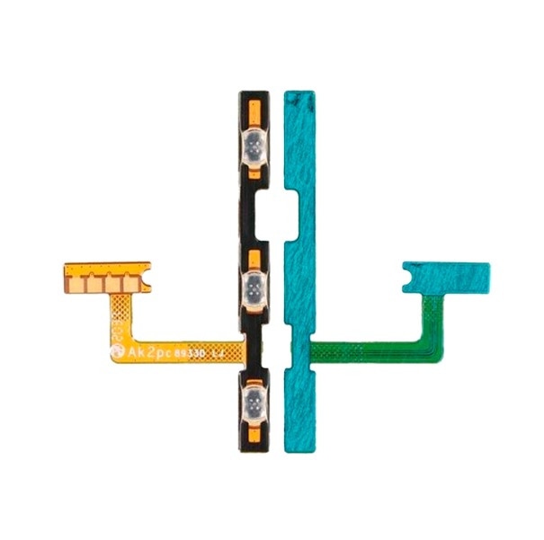 Flat cable Nokia 3.4 (TA-1283) with power and volume button, фото 1