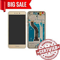 LCD Huawei P8 Lite 2017 with touch screen and frame gold