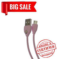 USB кабель Remax RC-050m micro USB pink