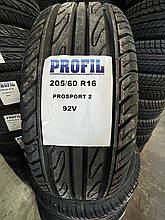 Шини літо 205/60 R 16 (92V) Prosport 2 (Наварка) PROFIL COLLINS