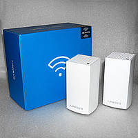 Б/У Mesh комплект Linksys Velop VLP0102 Wi-Fi 2 роутера AC2400 Dual Band 2.4/5GHz Gigabit