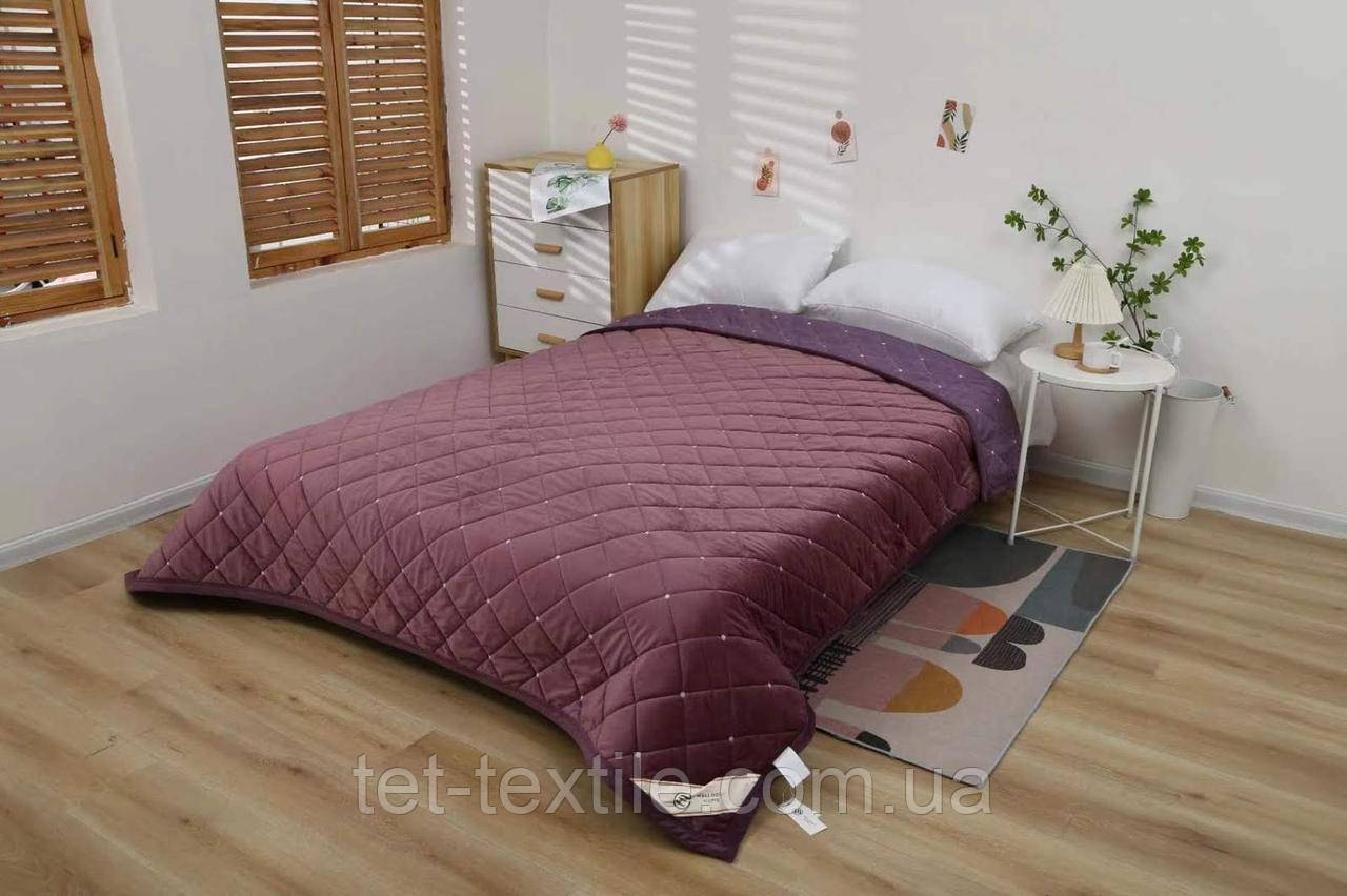 Покривало велюрове, стьобане 220х240см.