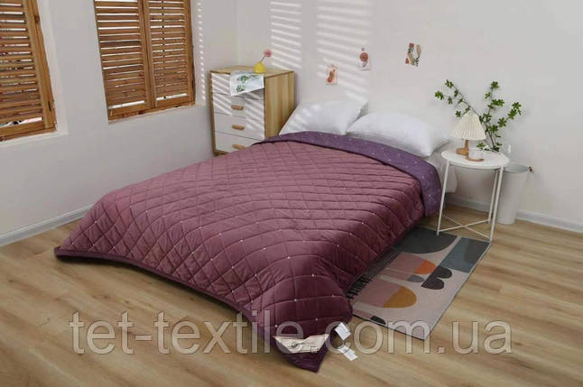 Покривало велюрове, стьобане 220х240см., фото 1