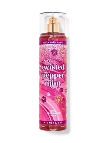 Спрей для тіла Twisted Peppermint Bath and Body Works, фото 1