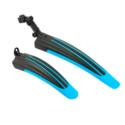 Комплект велокрила крила бризковики велосипеда блакитні, фото 1