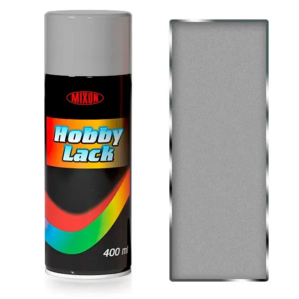 Аерозольна фарба металік MIXON HOBBY LACK 400ml срібляста 1001, фото 1