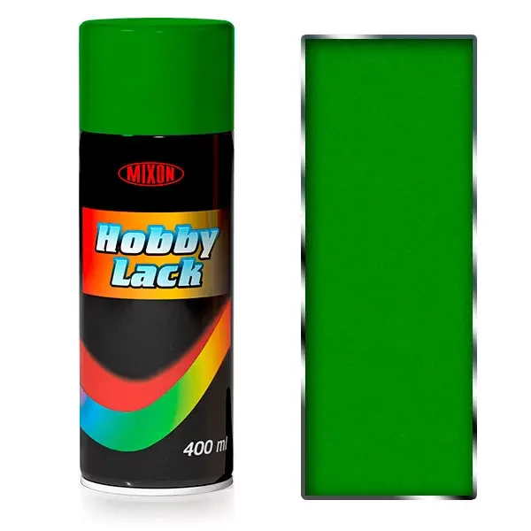 Аерозольна фарба металік MIXON HOBBY LACK 400ml зелена 3026