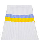 Шкарпетки із жовто-блакитною окантовкою (прапор України, білі) uas-005, Размер носков 43-44, фото 2