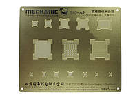 3D BGA-трафарет Mechanic A9 для iPhone 6S / iPhone 6S Plus